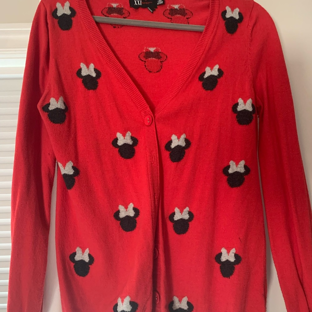 Minnie Mouse Cardigan- large